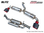 Blitz NUR Spec Custom Edition - Carbon Red - Exhaust System - GR Yaris