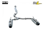 HKS Exhaust System - High Power Spec L - Carbon Tips - Impreza GRB