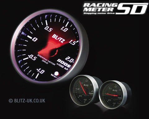 Blitz Racing Meter SD Vacuum Gauge - 60mm - 19562