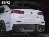 Blitz Nur Spec DT Exhaust System - 67639 - Evo 10, Evo X