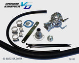 Blitz VD Polished Dump Valve Kit - 70183 - Impreza V1 & 2