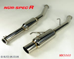 Blitz NUR Spec R Exhaust System - MN3060 - 200SX S14 SR20DET