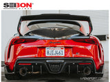 Seibon Carbon Fibre - Rear Diffuser - MB Style - GR Supra A90