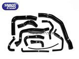 Black Samco Coolant Hose Set for MR2 MK2 NA Rev 1 & 2