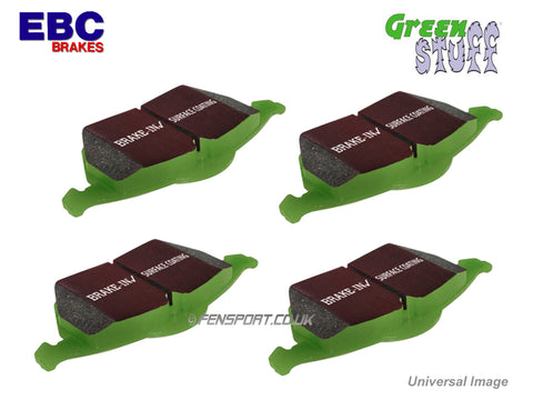 Brake Pads - Front - EBC Greenstuff - Yaris T Sport, MR-S, Celica ZZT230 <08-02