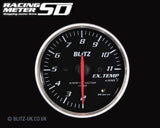 Blitz Racing Meter SD Exhaust Temperature Gauge - 60mm - 19565